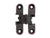 Concealed Cabinet Hinges - 3/8 Inch X 11/16 Inch - For Min Thick Door 1/2 Inch - Multiple Finishes Available - 2 Pack