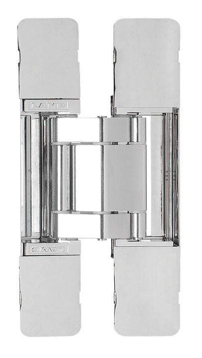 Heavy duty concealed door hinge by Sugatsune, available in multiple finishes, sold individually for seamless installation.