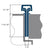 Continuous Geared Hinges - Full Mortise - Heavy Duty - 95" - Aluminum - Multiple Finishes Available