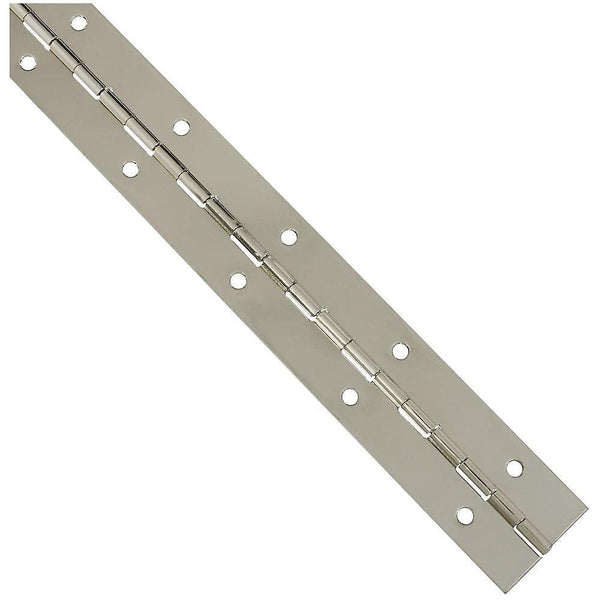 RELIABILT 48-in H Matte Black Piano/Continuous Interior Door Hinge In The Door Hinges Department At