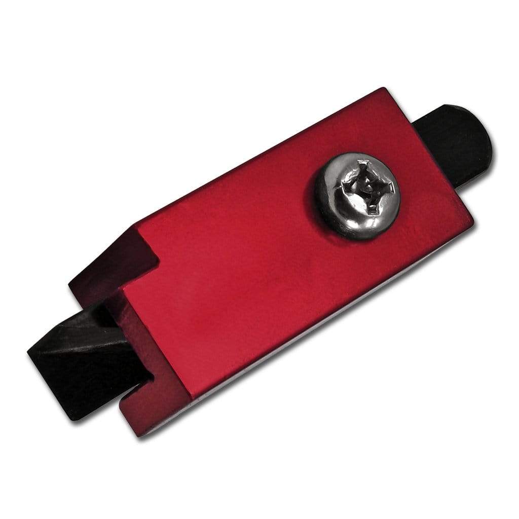 Corner chisel designed for cutting precise 90° corners for hinges, sold individually for woodworking projects.