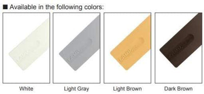 Door Damper - Self-Closing - Surface Mount - For Doors Up To 3 Ft Wide, 88 Lb - Multiple Finishes Available - Sold Individually