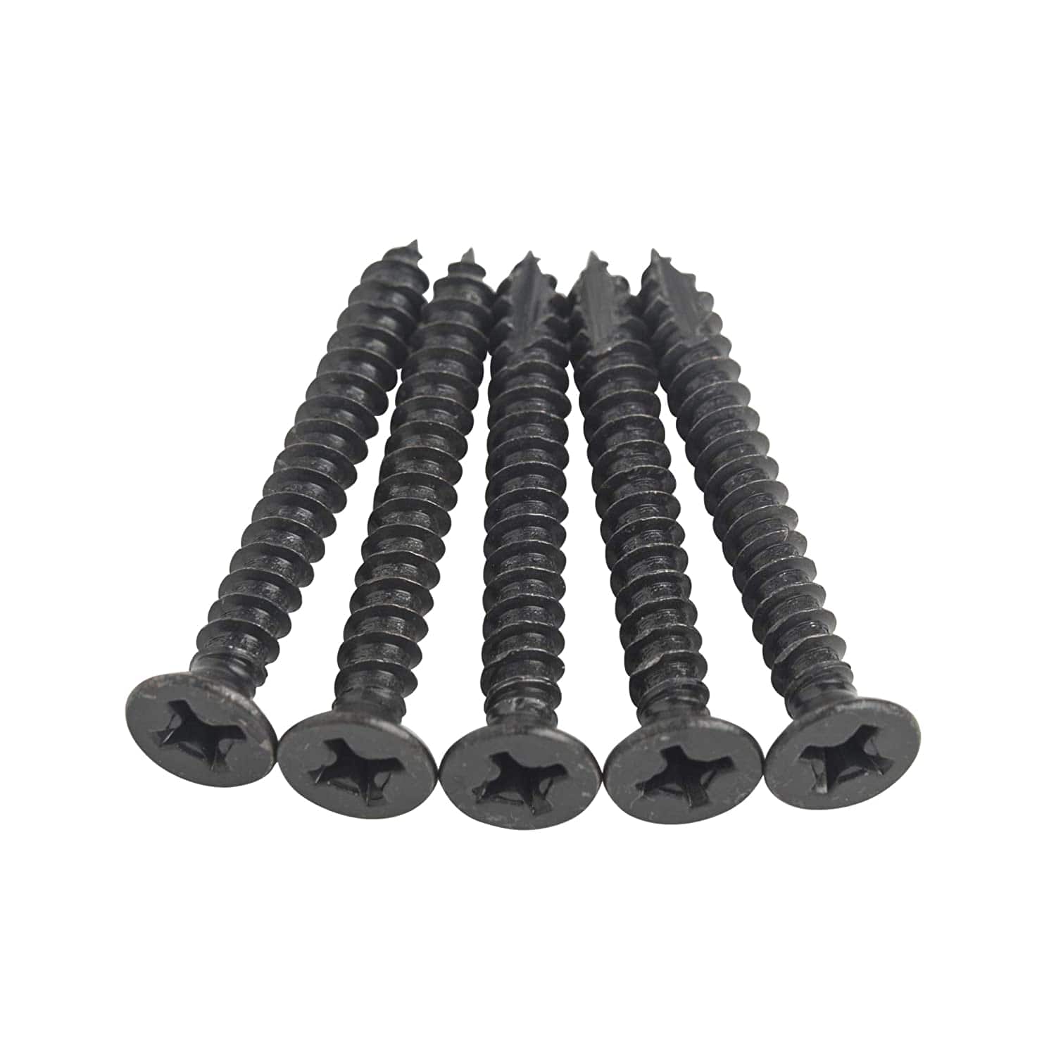 #9 x 1-1/2 inch door hinge wood screws in various finishes for secure installation of hinges on wooden doors.