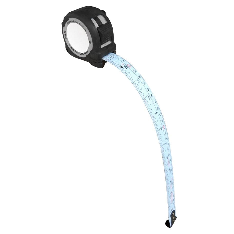 Procarpenter Flatback Flexible Tape Measure with a blue measuring tape, ideal for precise measurements in various projects.