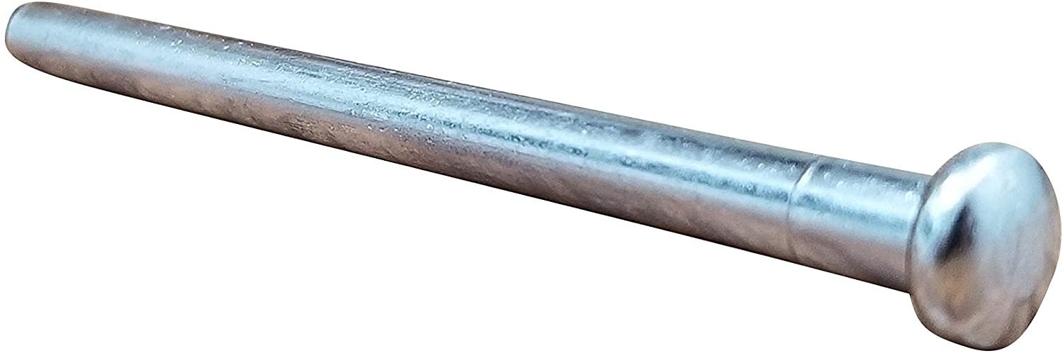 Polished chrome hinge pins for doors, sold in a pack of three, ideal for secure and stylish door operation.