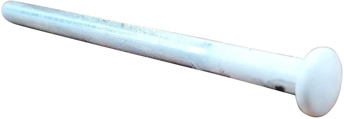 White hinge pins for doors in a 3 pack, designed for secure door operation and easy installation.
