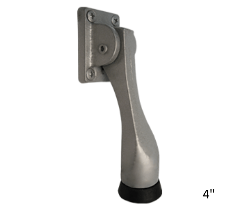 Kick Down Door Stopper - Drop Down Door Holder - Cast Iron - Multiple Sizes And Finishes Available - Sold Individually