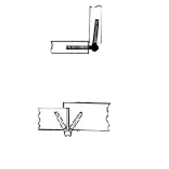 Knock-In lift-off hinge with 1 1/8 inch size and 5/16 inch barrel diameter, available in multiple finishes.