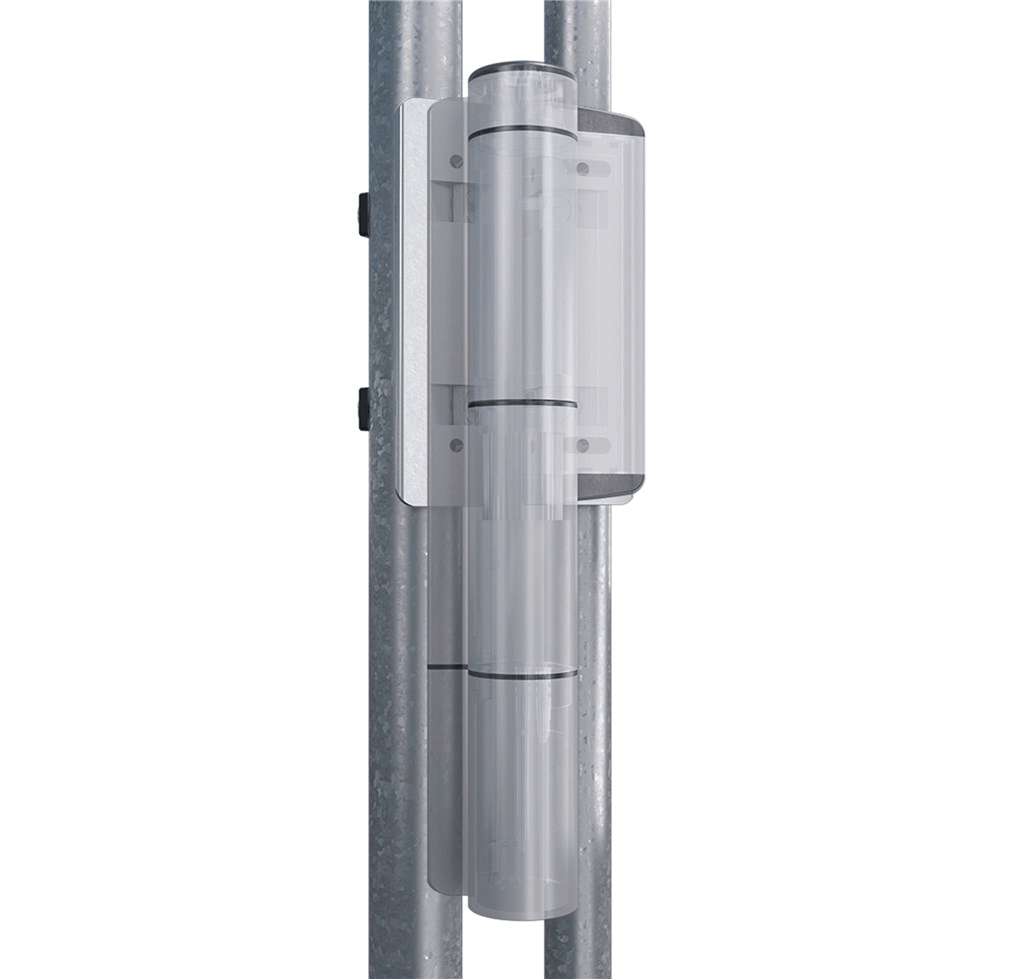 Locinox chain link bracket for Mammoth gate closer, designed for secure attachment to gate posts. Sold individually.