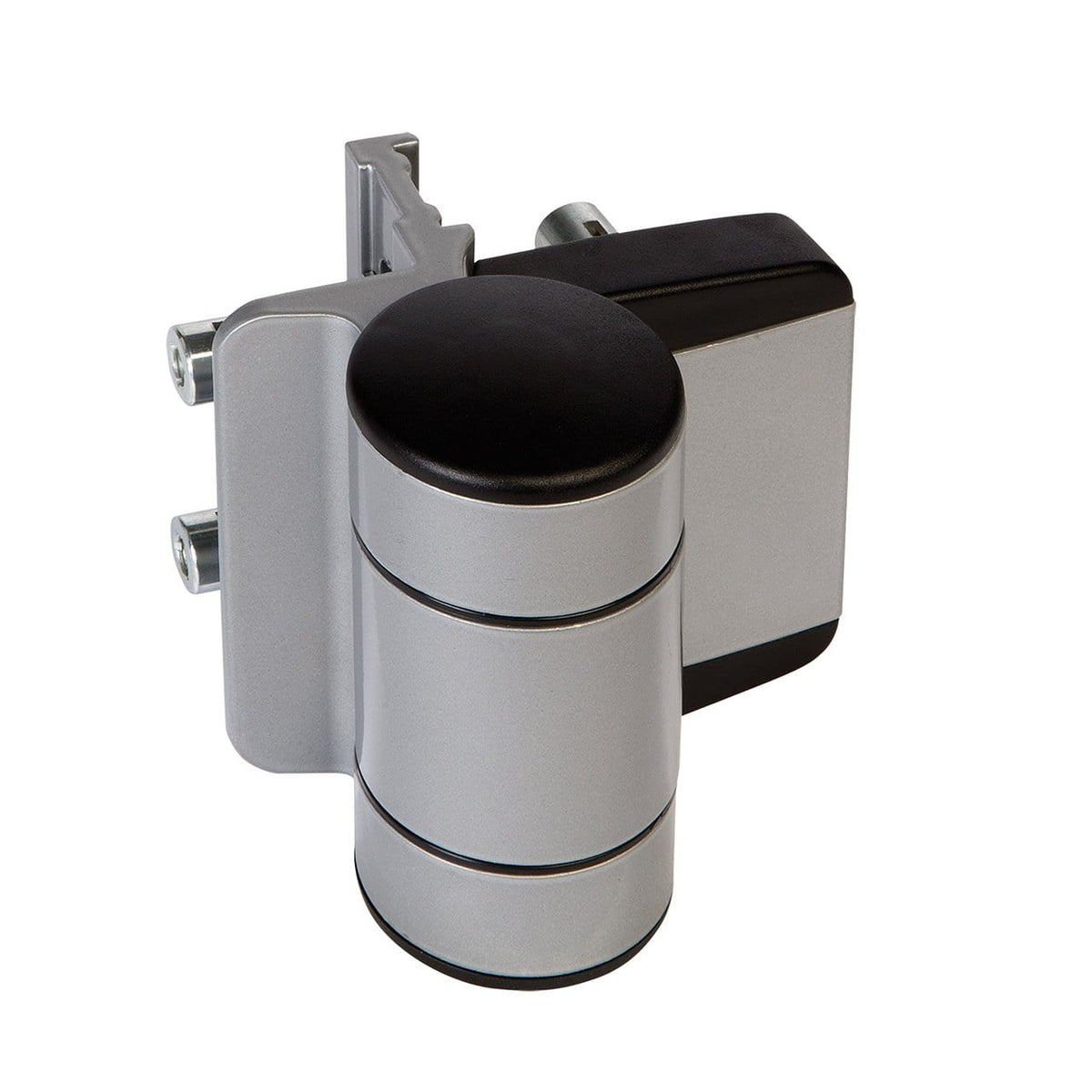 Two-way adjustable double bearing gate hinges designed for gates up to 330 lbs, available in multiple finishes.