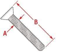 316 marine grade stainless steel hinge screws with machine head Phillips design, #8 x 1-1/2", 10 pack.
