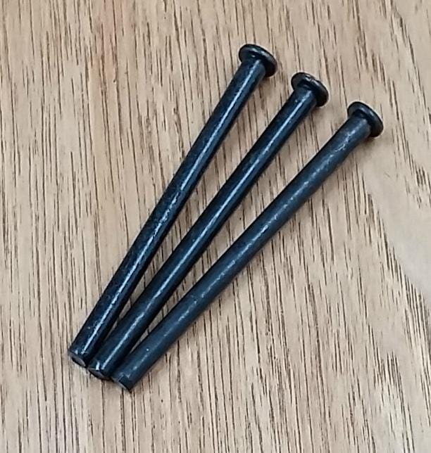 Oil rubbed dark bronze hinge pins for doors, sold in a 3 pack, ideal for enhancing door functionality and style.
