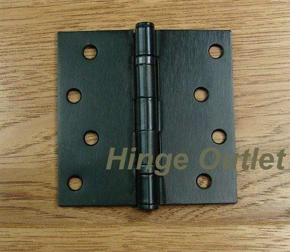 Ball bearing door hinges 4 inches square in various finishes, sold in a 2 pack for smooth door operation.