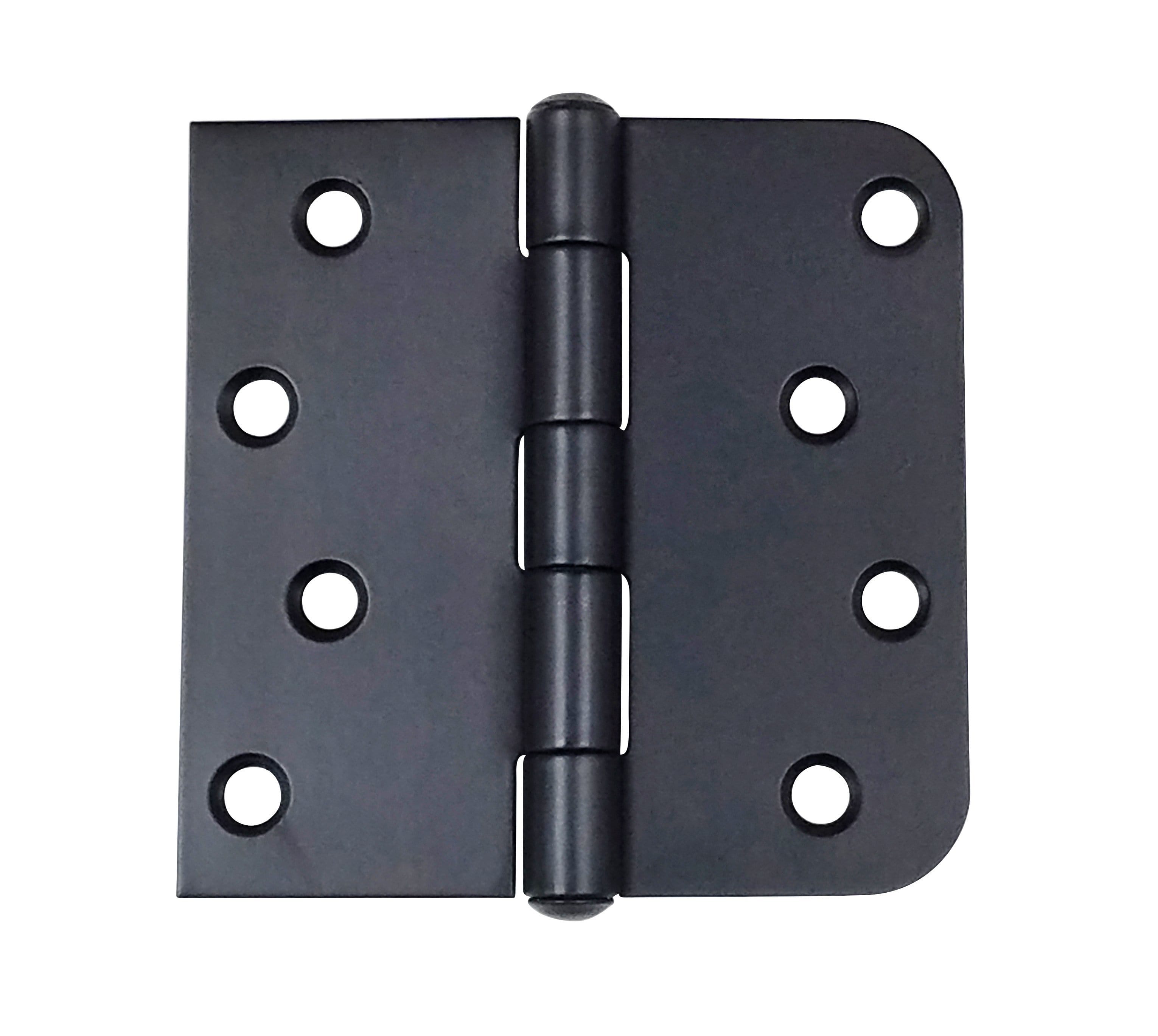 Stainless Steel Hinges - Oil Rubbed Bronze Stainless Steel Hinges Residential Hinges - 4" With 5/8" Square - Highly Rust Resistant - 3 Pack