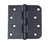 Stainless Steel Hinges - Oil Rubbed Bronze Stainless Steel Hinges Residential Hinges - 4" With 5/8" Square - Highly Rust Resistant - 3 Pack