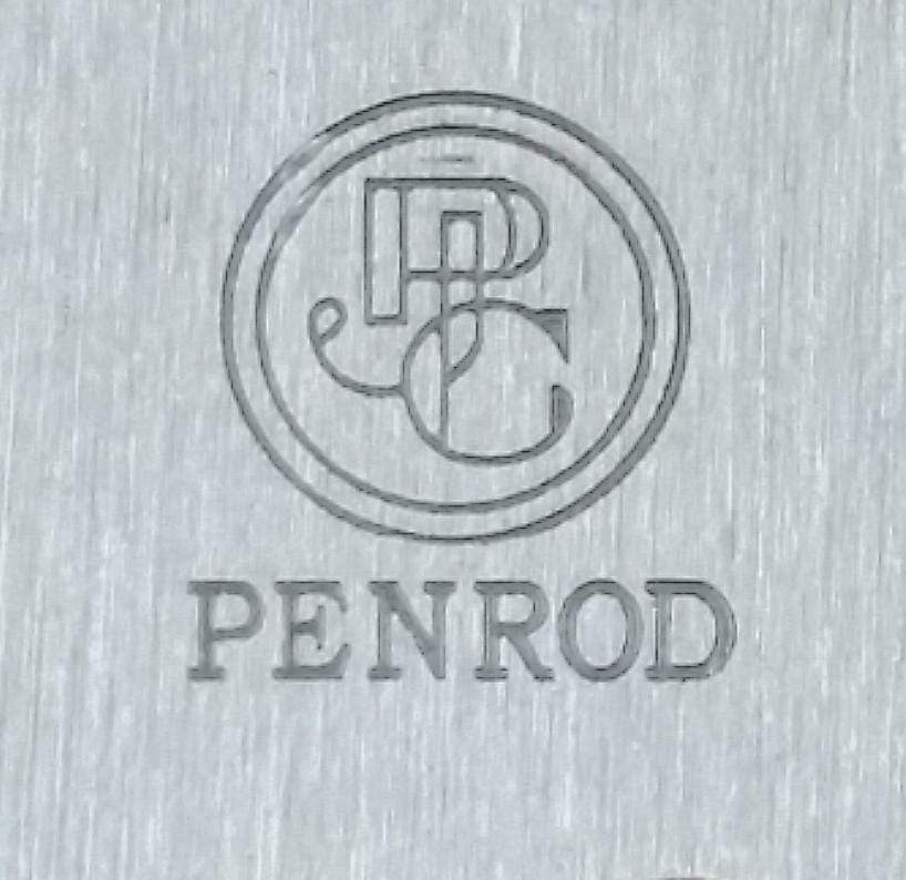 Satin nickel Penrod ball bearing hinges, 3.5 inches with 5/8 inch radius corner, sold in a pack of three.