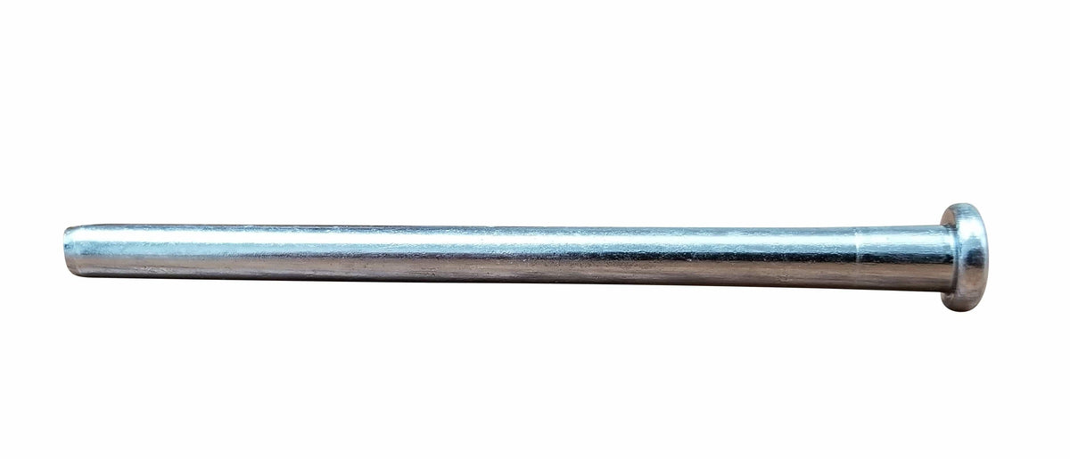 Polished chrome hinge pins for doors, sold in a pack of three, designed for durability and smooth operation.