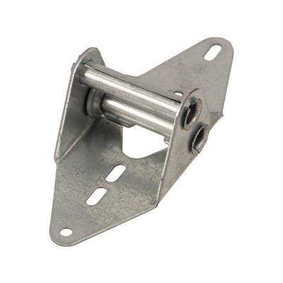 Durable 14 gauge residential garage door hinge for sections 1 to 6, designed for reliable performance and easy installation.