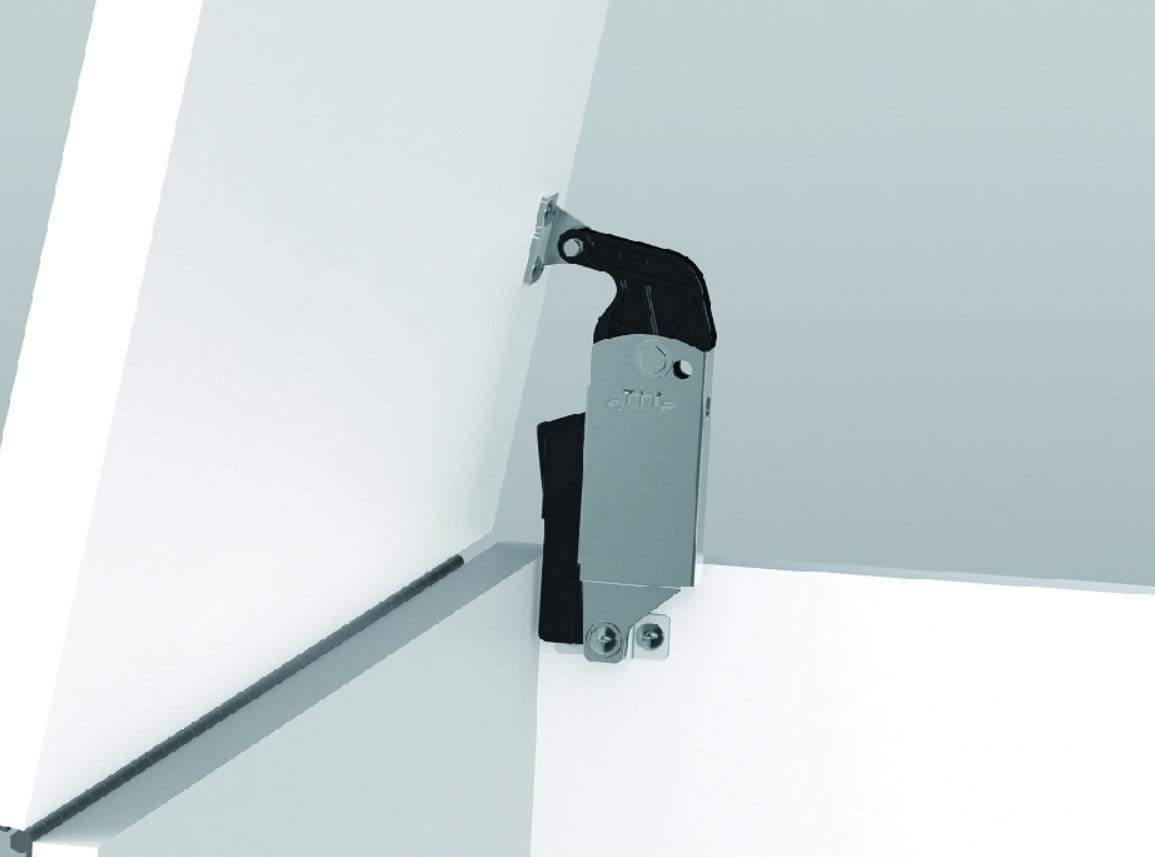 Soft close damper for S-Atj and S-Atjd lid stays in black, designed for smooth and quiet lid operation. Sold individually.
