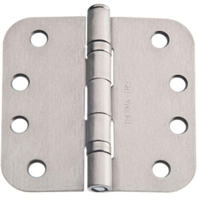 Thermatru Classic Craft ball bearing hinge, 4x4 inches, 5/8-inch radius, available in multiple finishes, sold individually.