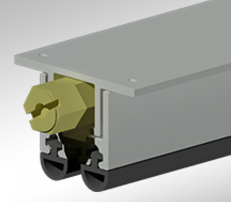 Automatic door bottom weather strip seal in various sizes and finishes, designed for regular duty and mortised installation.