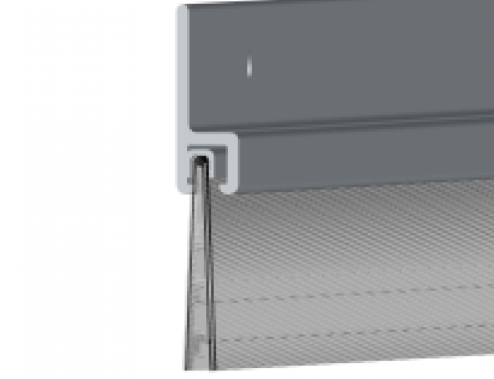 Brush weatherstrip seal in 1/4" width, available in multiple sizes and finishes for effective sealing.