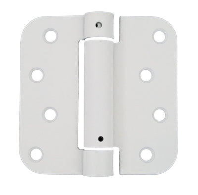 Spring Loaded Hinges - Residential - 4" With 5/8" Radius Corner - Multiple Finishes - 2 Pack