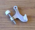 Premium Hinge Door Stop Satin Nickel Finish - Door Stops