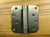 4" x 4" Spring Hinges with 5/8" radius corner - Available in Multiple Finishes - Sold in Pairs - Residential Spring Hinges Antique Nickel - 9