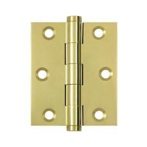 Solid Brass Screen Door Hinges Polished Brass Finish - Sold in Pairs - Screen Door Hinges