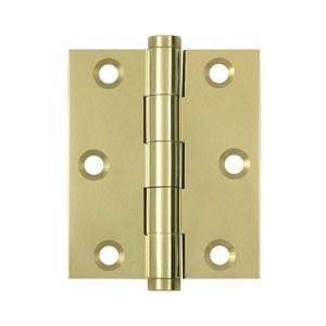 Solid Brass Screen Door Hinges Unlacquered Brass Finish - Sold in Pairs - Screen Door Hinges