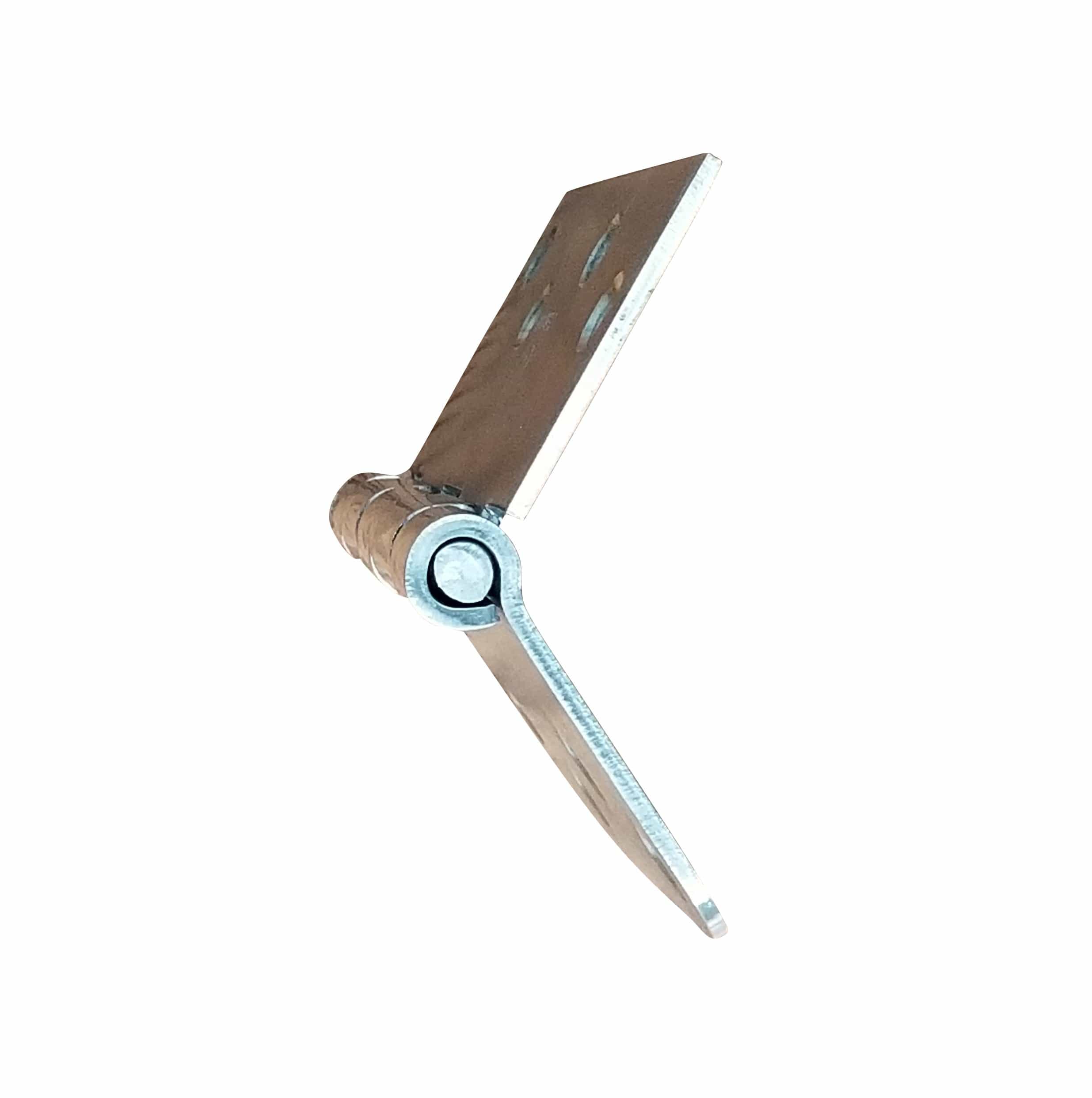 Stainless steel 4x4 hinges with 5/8" square corners, reversible design, removable pins, and rust resistance, 2 pack.