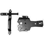 Wood Gate Post Latch - Contemporary 210006 - Wood Gate Metal Hinges and Hardware