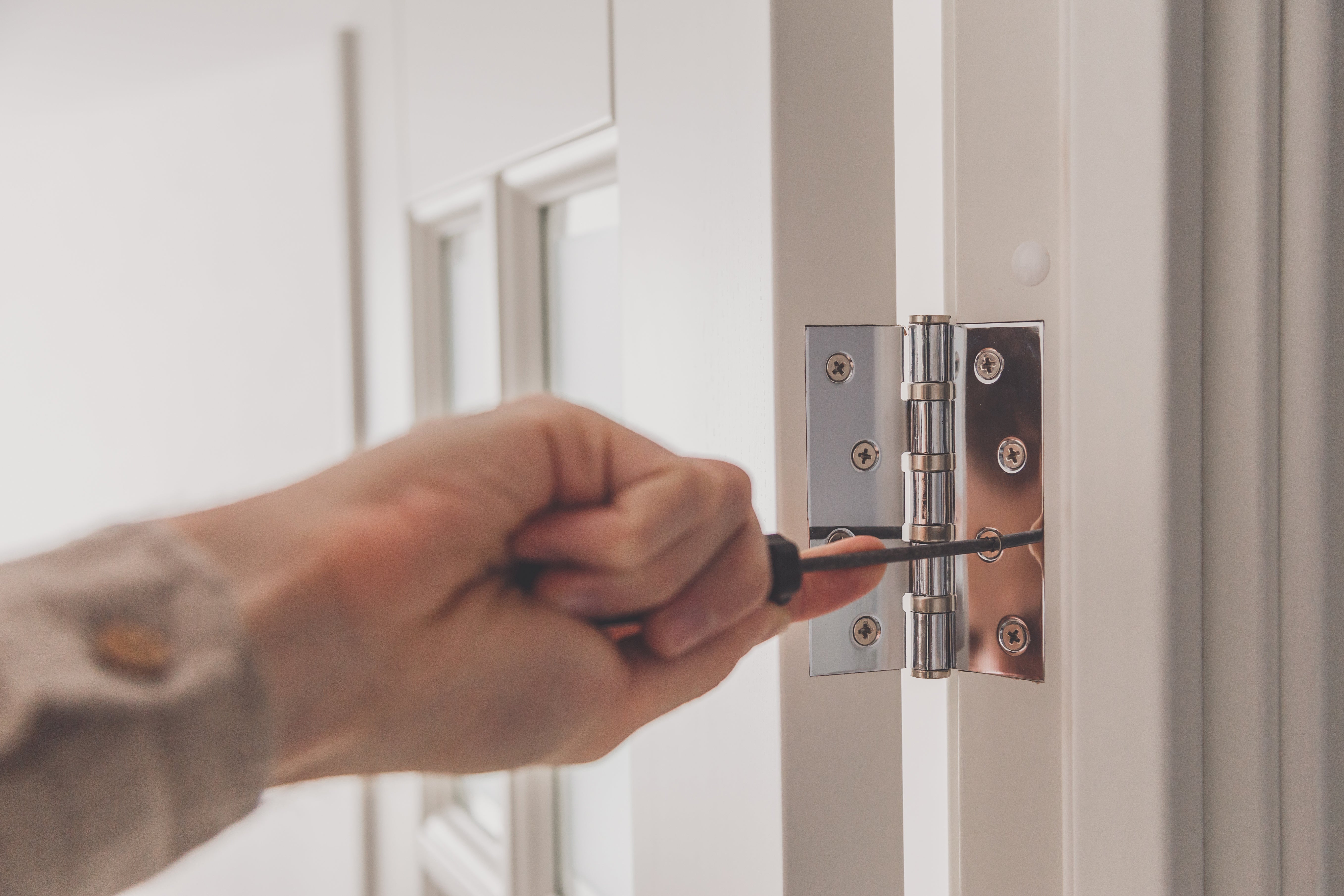 Half mortise hinges are useful for many different applications.
