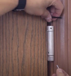 How to Adjust Door Hinges by Bending