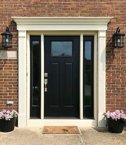 What Color Hardware for Black Front Doors?