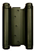 What is a Double Action Spring Hinge and what is it used for?
