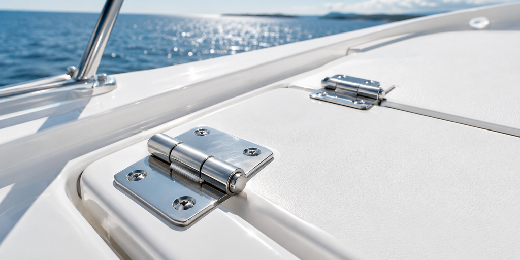 Marine & Boat Hardware — 316 Stainless Hinges & Accessories | HingeOutlet