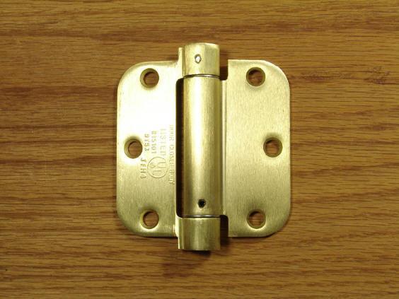 Satin Brass Hinges