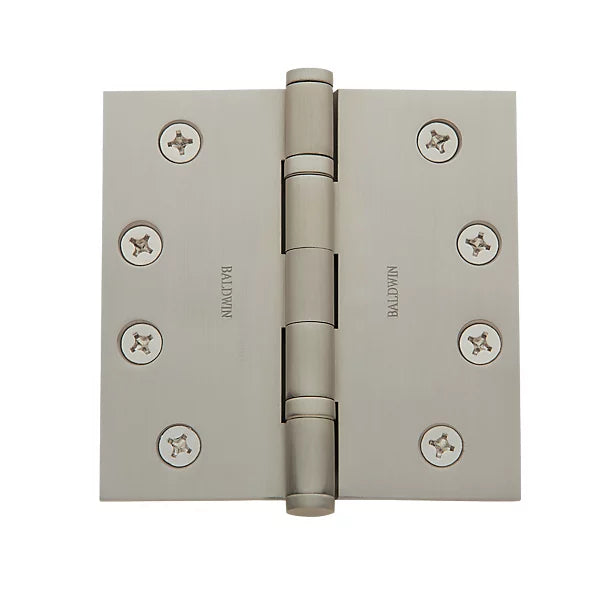 4" Inch Square - Baldwin Architectural Hinges - Multiple Finishes Available - Sold Individually