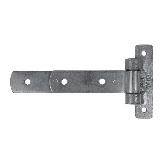Zinc plated truck and trailer hinge for side or rear doors, available in multiple sizes and offsets, sold individually.