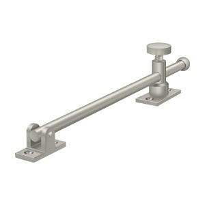 Window casement stay adjuster in various sizes and finishes, sold individually for secure window positioning.