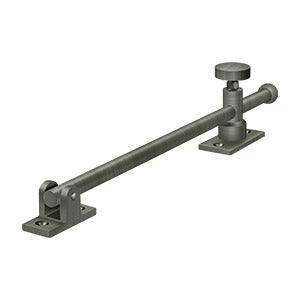 Window casement stay adjuster in various sizes and finishes, sold individually for secure window positioning.