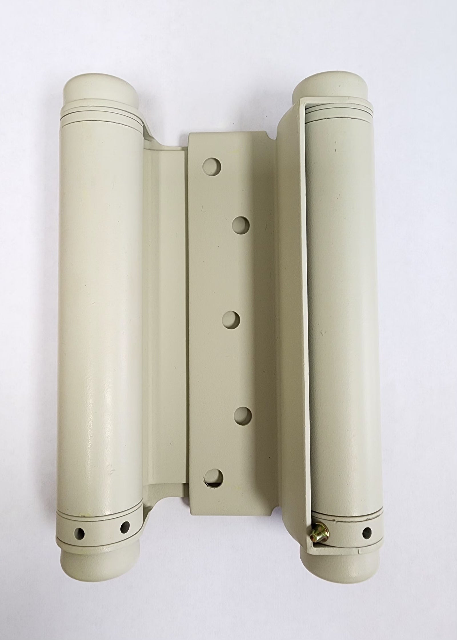 Double Acting Spring Hinges - Adjustable - Prime Finish for Painting - 6 Inches