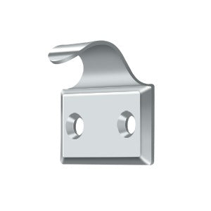 Window lift bracket, 1-5/8 inch size, available in multiple finishes, sold individually for easy installation.