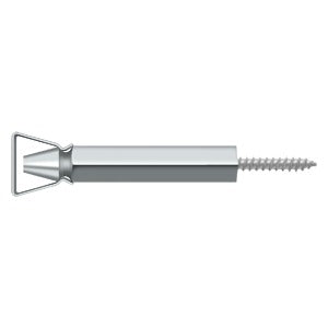 Shutter door holder in various sizes and finishes, designed for secure door positioning, sold individually.