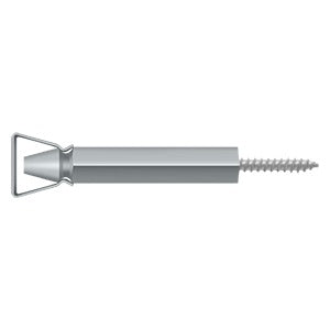 Shutter door holder in various sizes and finishes, designed for secure door positioning, sold individually.