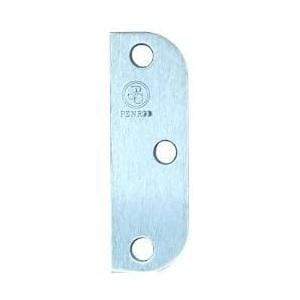 Hinge blanks with screws, 3.5 inches, available in multiple finishes, sold in a three-pack for versatile use.