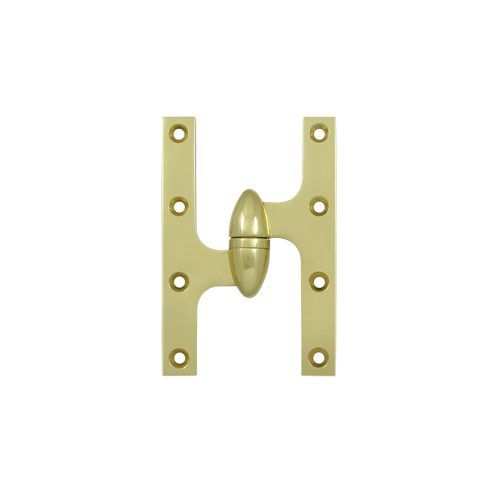 Deltana olive knuckle door hinge with ball bearing, available in various sizes and finishes, sold individually.