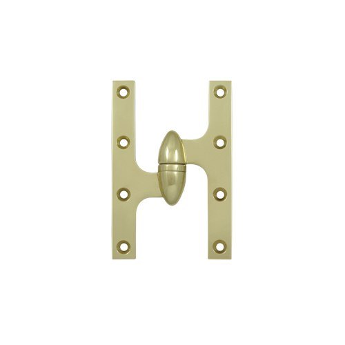 Deltana olive knuckle door hinge with ball bearing, available in various sizes and finishes, sold individually.